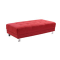 Twill Oversized Ottoman