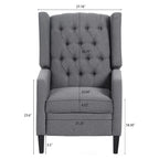 Poltrona reclinabile manuale Wing Chair