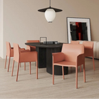 Paris Saddle Leather Dining Room Armchair