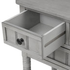 Consolle con cassetti e ripiano inferiore