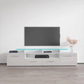 Mobile porta TV moderno con sistema di illuminazione a LED
