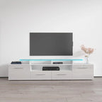 Mobile porta TV moderno con sistema di illuminazione a LED