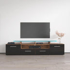 Mobile porta TV moderno con sistema di illuminazione a LED