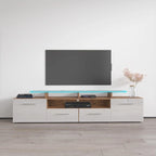 Mobile porta TV moderno con sistema di illuminazione a LED