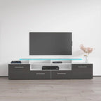 Mobile porta TV moderno con sistema di illuminazione a LED
