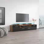 Mobile porta TV moderno con sistema di illuminazione a LED