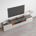 Mobile porta TV moderno con sistema di illuminazione a LED