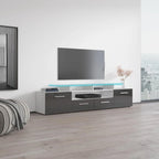 Mobile porta TV moderno con sistema di illuminazione a LED
