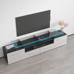 Mobile porta TV moderno con sistema di illuminazione a LED