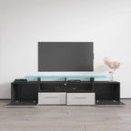 Mobile porta TV moderno con sistema di illuminazione a LED