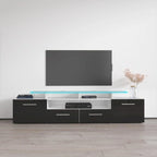 Mobile porta TV moderno con sistema di illuminazione a LED