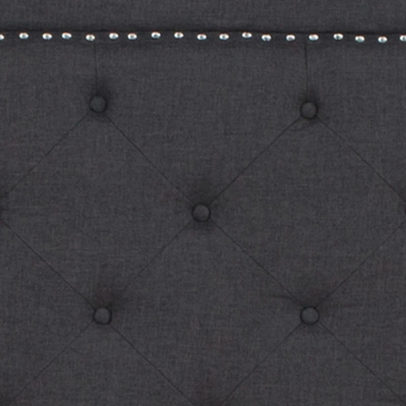 Letto imbottito a piattaforma con materasso a molle insacchettate da 25 cm