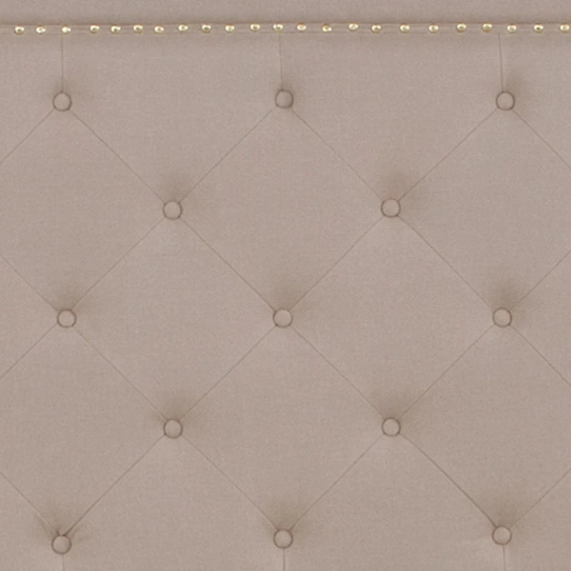 Letto imbottito a piattaforma con materasso a molle insacchettate da 25 cm
