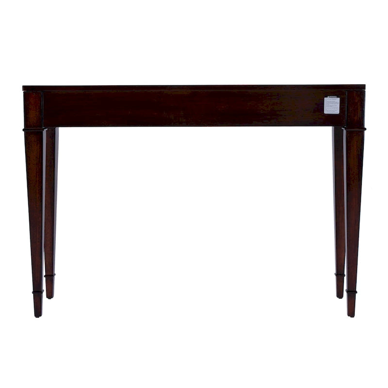 Console con 2 cassetti in radica da 46"