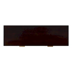 Console con 2 cassetti in radica da 46"