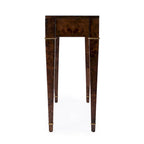 Console con 2 cassetti in radica da 46"