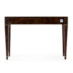 Console con 2 cassetti in radica da 46"