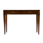 Console con 2 cassetti in radica da 46"