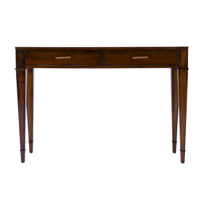 Console con 2 cassetti in radica da 46"
