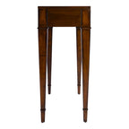Console con 2 cassetti in radica da 46"