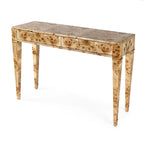 Console con 2 cassetti in radica da 46"
