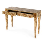 Console con 2 cassetti in radica da 46"