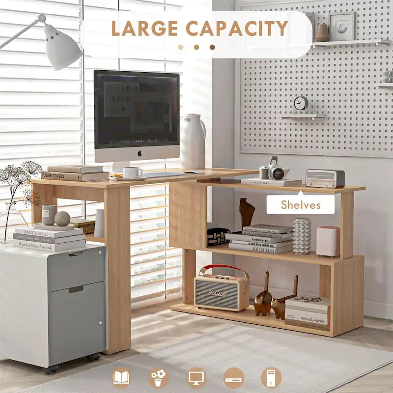 Scrivania angolare a L