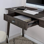 Scrivania moderna da ufficio con cassetto e hub USB