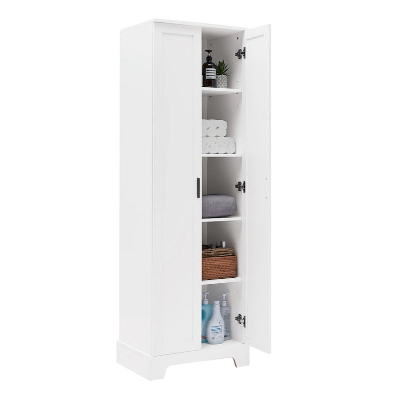 Armadio contenitore a due ante - 23,3"L x 16,9"W x 71,2"H