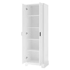Armadio contenitore a due ante - 23,3"L x 16,9"W x 71,2"H