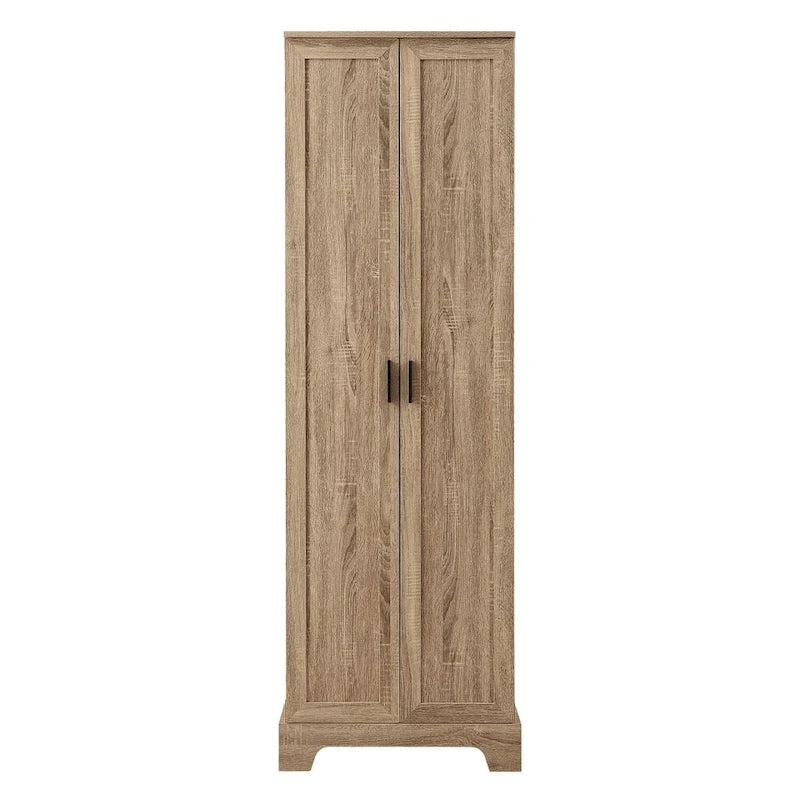 Armadio contenitore a due ante - 23,3"L x 16,9"W x 71,2"H