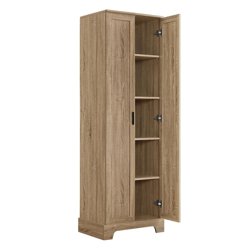 Armadio contenitore a due ante - 23,3"L x 16,9"W x 71,2"H